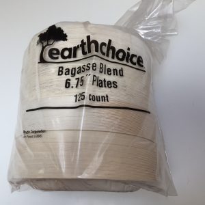 Compostable 7" Plates - 125 per pack