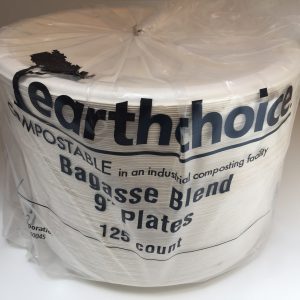 Compostable 9" Plates - 125 per pack